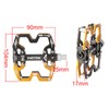 SKYPLANET Mountain Bike Pedals 9/16 Inch Pedals CNC Aluminum Alloy