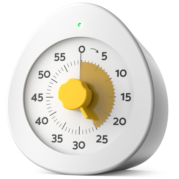 LIORQUE Visual Timer for Kids, 60 Minute Visual Countdown Timer