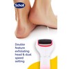 Scholl Velvet Smooth Electronic Foot File, Pink