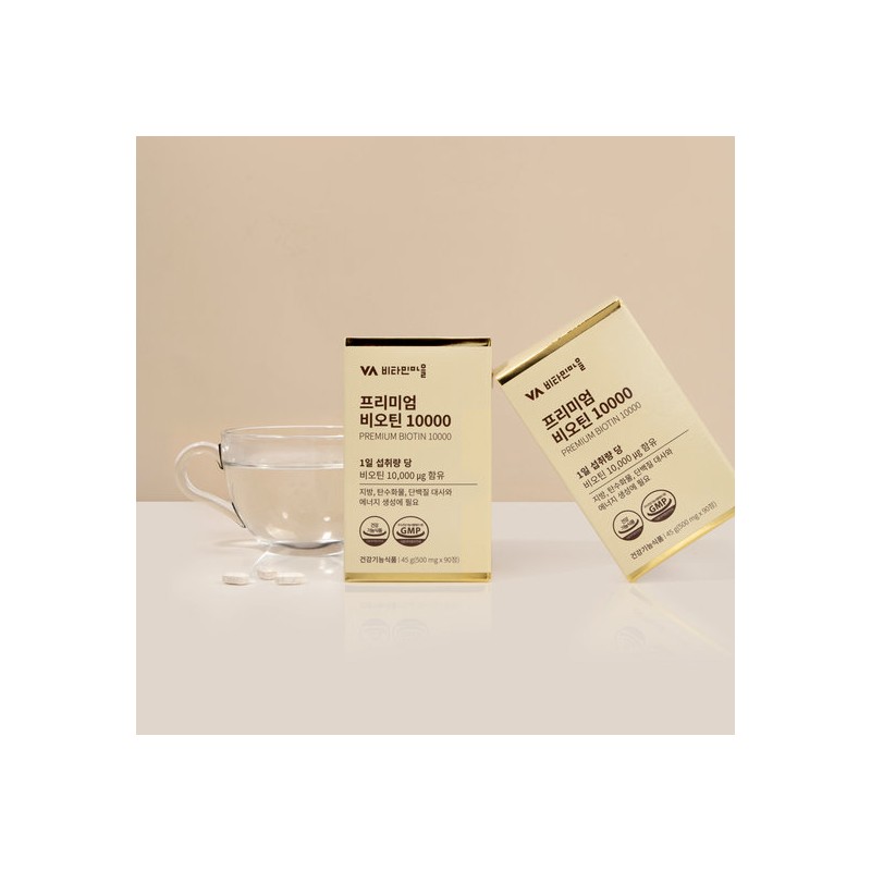 Vitamin Village Premium Biotin 10000 1 Box (90 tablets) 3-Month