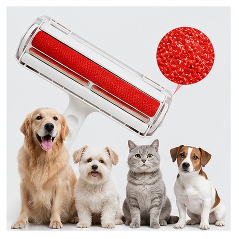 Pet Hair Remover Roller for Furniture – Self-Cleaning Reusable Lint
