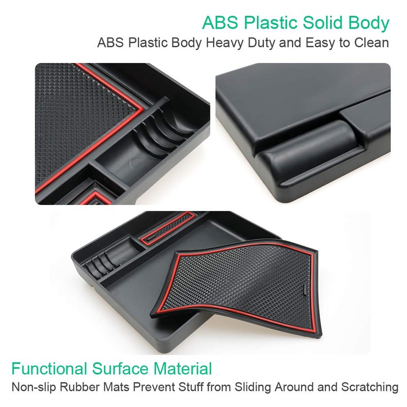 LFOTPP Centre Console Storage Box for Tucson TL 2015-2020, Centre