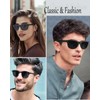 FIMOSON 2 Packs Sunglasses for Men Women Polarized Sun Glasses