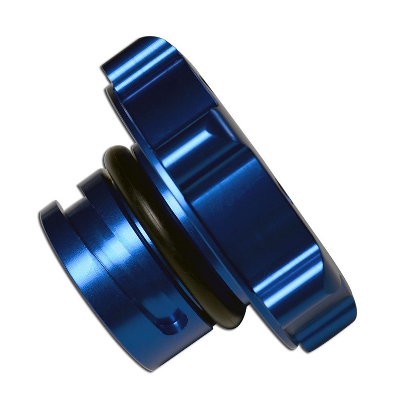 VMS RACING BLUE OIL CAP LS3 6.2L in Billet Aluminum