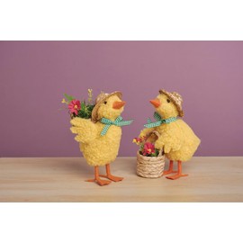Primitives by Kathy Collectible Spring Ducks Critter Set