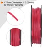 QUARKZMAN 1.75 mm Filaments PLA Fluorescent Red 0.25 kg Dimensional