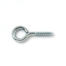 Merriway® BH00103 (25 Pcs) Zinc Plated Screw-In Eye Steel, 30 mm (1.1/4 inch) - Pack of 25 Pieces