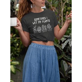 Gardening Shirts for Women Plant Lover T Shirt Cute Gardener Tshirt Garden Graphic Tees Gardening Gifts Tops Gray