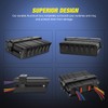 Nilight - 6 Gang Rocker Switch Box SPST Toggle Switch