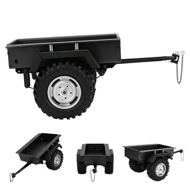 Aluminum Alloy Trailer Car Highly Simulation RC Car Vehicle Model