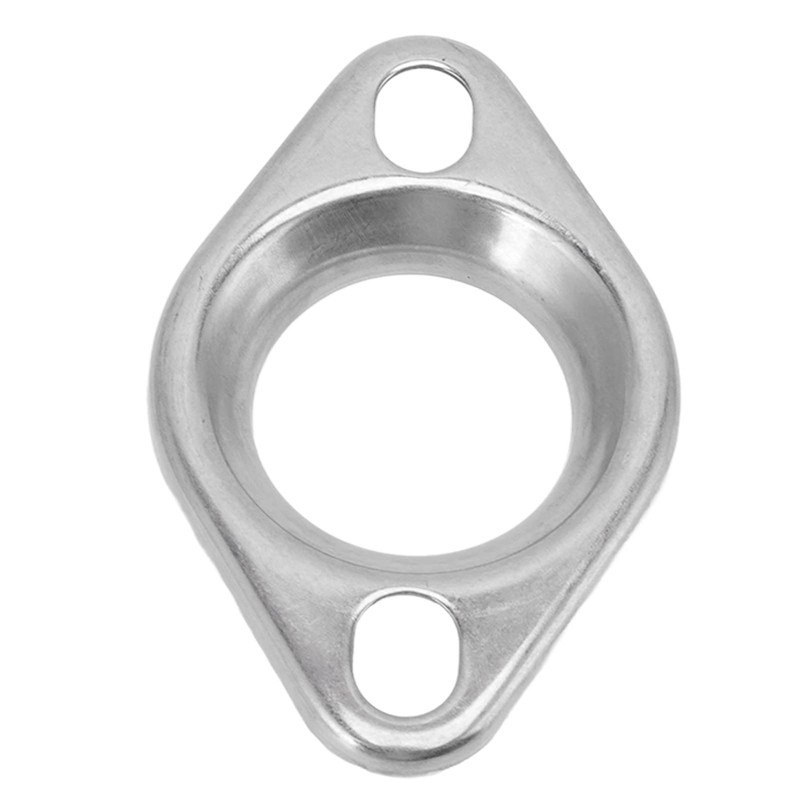 Aramox 2in Collector Manifold Flange Stainless Steel Exhaust Flange Adapter
