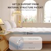 4 inch Dual Layer Queen Mattress Topper for Back Pain