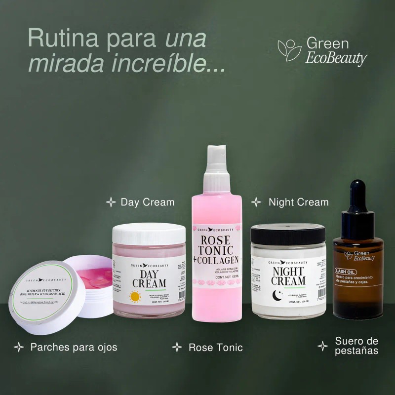 Green Eco Beauty Suero Para Crecimiento De Pestañas Lash Oil