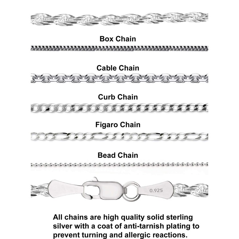 US Jewels Men's 1.33in 925 Sterling Silver Hamsa Jewish Star