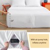 Air Mattress Sheet Set Twin Size,3 Piece Deep Pocket Bed