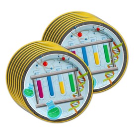 Super Science Birthday Party Supplies Set Plates Napkins Cups Tableware Kit for 16