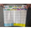Magnetic Dry Erase Calendar Whiteboard Set 3 Pack