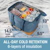 CleverMade Pacifica Collapsible Insulated Cooler – 50 Can / 31