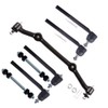 SCITOO 7pcs Front Center Link Inner Outer Tie Rod End