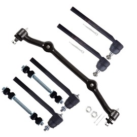 SCITOO 7pcs Front Center Link Inner Outer Tie Rod End Sway Bar Link for 1998-2005 for Chevy Blazer 1996-2003 for Chevy S10 for GMC Jimmy for GMC Sonoma 1996-2000 for Isuzu Hombre