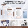 B Beauty Planet Magnifying Mirror with Light 30X, Double-Sided 1X/30X