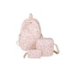 Cohawk Bow Backpack for Women Coquette Aesthetic Nylon Rucksack Cute
