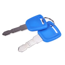 JZGRDN 2X Ignition Key 15248-63700 SBA385210370 Compatible with New Holland Tractors 1020 1025 1030 4055 4060 TC23DA TC24DA TC26DA TC48DA TC55DA TZ24DA TZ25DA TC21DA