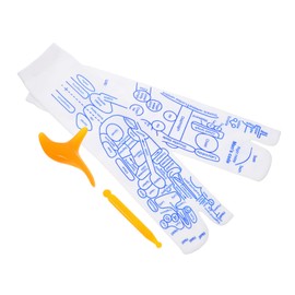 FRCOLOR 1set Acupressure Reflexology Socks Set Massage Tool for Targeted Foot Therapy and Relaxation Portable Foot Care for Home Office and Travel Use