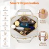 Lifewit Travel Toiletry Bag with Handle, Large Wide-Open Makeup Cosmetic