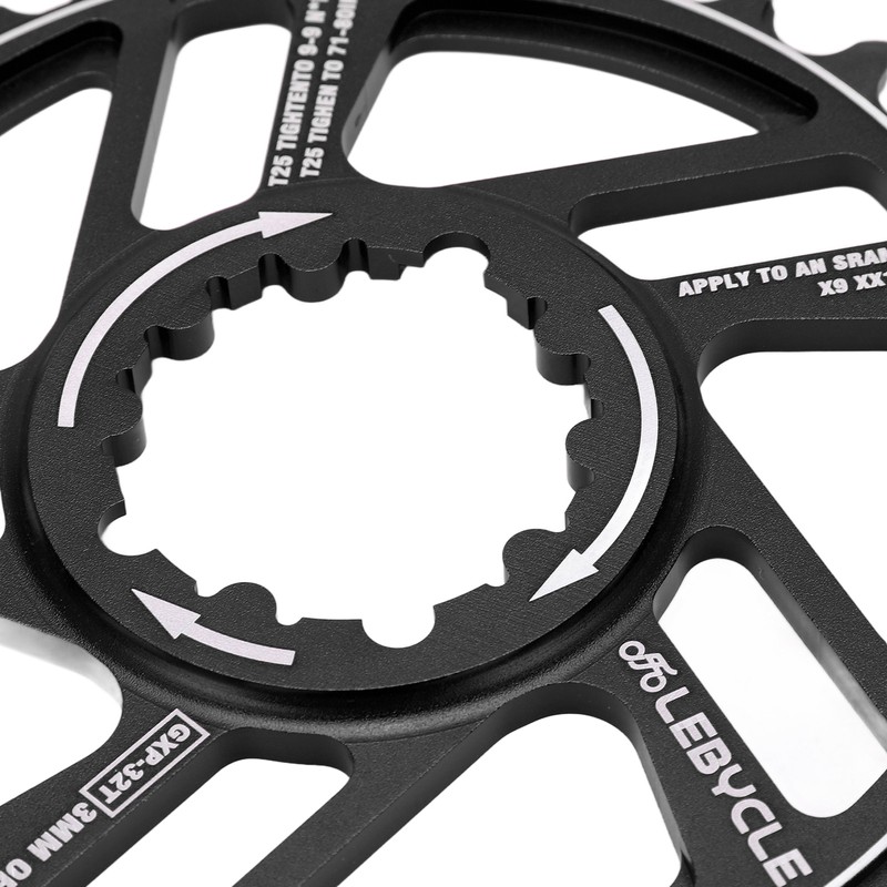 Lebycle Mountain Bike for GXP 32T Direct Mount Chainring Aluminum