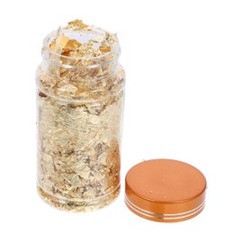 FOMIYES Silver Foil Paper for Nail Art 3 Pack Mini Bottles Decor Foil Sticker DIY Craft Supplies Unique Style