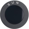 POFET Astronomical Telescope Accessories 0.965" Black Sun Filters Full-aluminum Standard