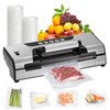 Precision Vacuum Sealer, 90Kpa Vacuum Sealer Machine, 10-in-1 Functions, Easy-lock