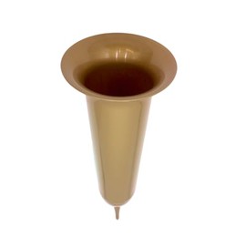 BURI Grave Vase Copper Cemetery Vase Grave Decoration Grave Decoration Cemetery