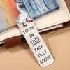 Silly Goose Bookmark, 5.12x1.57 Inch Funny Cute Silly Goose Book