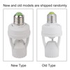 TOPINCN Motion Sensor Light Socket, E27 Motion Screw Bulb Adapter