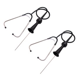 ZIMISI Mechanic Stethoscope, Professional Automotive Diagnostic Sensitive Hearing Tool, Car Cylinder Engine Stethoscope Kit with Extended Handle for Cars, Motorcycles, Trucks (2PCS)