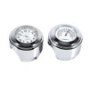 Qiilu Motorcycle Clock, 7/8" 1" Motorcycle Clock Handlebar Motorcycle Handlebar