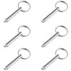 M6*60MM Quick Release Pins in 6Packs,Boat Bimini Top Marine Hardware,Carbon
