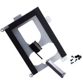 Deal4GO SATA Hard Drive Cable PCYYV 0PCYYV w/ 2.5" SSD HDD Caddy Bracket Carrier 0DV811 DV811 for Dell Alienware M17 R1 2018