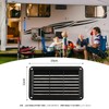 RV Trailer Air Vent Cover Replacement Louvered Vent Cover for