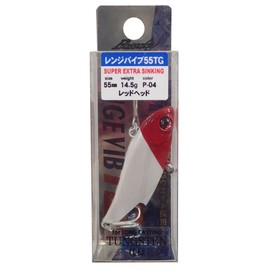 Bassday(バスデイ) レンジバイブ55TG P-04 レッドヘッド 55㎜