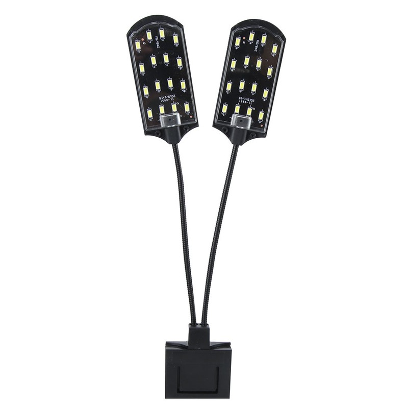 Waterproof Clip on Lamp Slim LED Aquarium Light Plants Grow