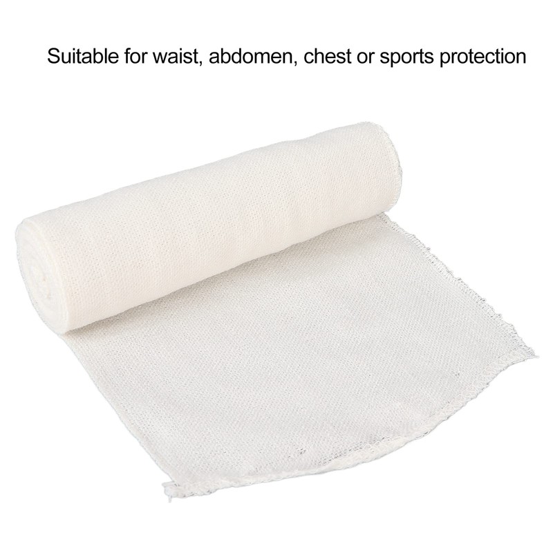 Elastic Bandage Wrap, Skin Friendly Soft Cotton Reusable Bandage Wrap