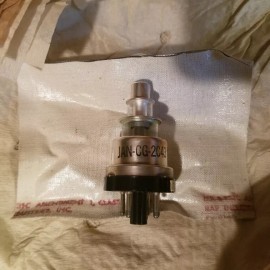 GE JAN CG 2C43 TUBE NOS NIB MIL SPEC MADE FOR US NAVY SEALED PACKAGE 2C43 Works!