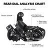 Aresvns Bike Rear Derailleur 6/7 Speed RDTY300 Direct Mount for