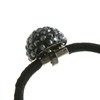 VingTAINE H-907 Rhinestone Ball Hair Elastic Bijou Hemisphere Hair Accessory,