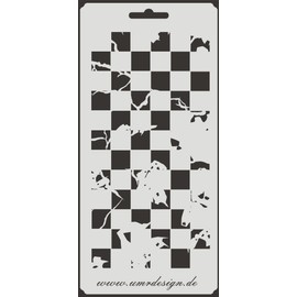 Scrapbooking Stencil S-030 20 cm x 10 cm