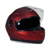 Milwaukee Helmets MPH9817DOT Breeze Red Advanced Motorcycle Modular Helmet Biker