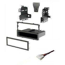 Single Din Car Stereo Kit and Wire Harness - Made for Acura/Honda: 1997-1999 CL, 1996-1998 TL, 1990-2001 Integra, 91-96 Legend, 92-94 Vigor; 1990-1997 Accord, 97-98 CR-V, 95-98 Odyssey, 92-98 Prelude